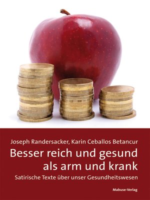 cover image of Besser reich und gesund als arm und krank